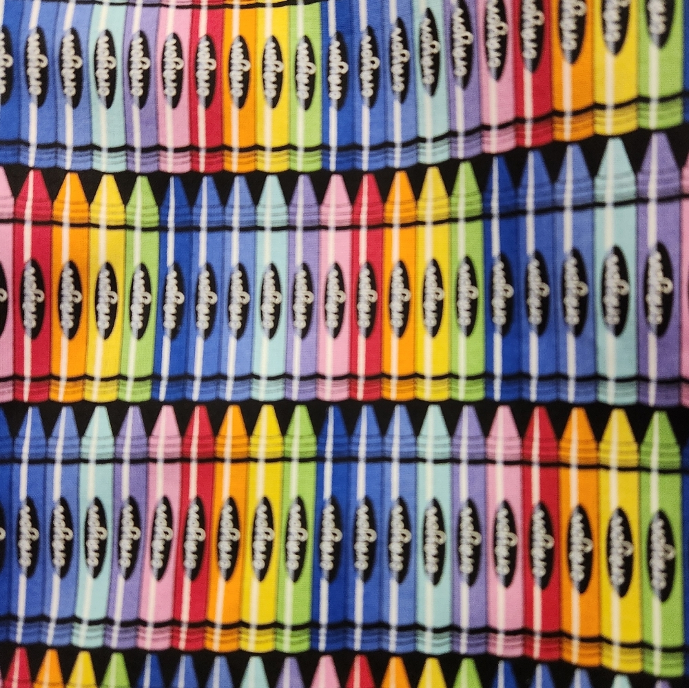 Handmade Crayons themed Tote Bag - Picture 2 of 5